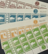 Palestine - The British Mandate colony, stamps lot