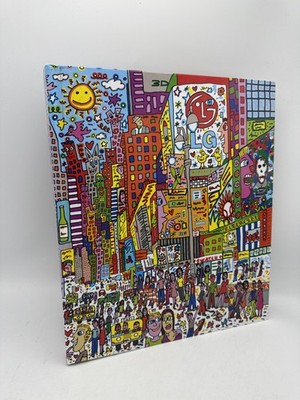 James Rizzi My New York City Hardback German 1st MISSING subway ticket