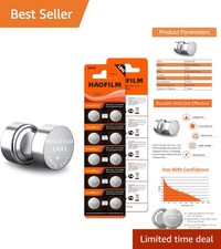 Reliable LR41 AG3 1.5V Alkaline Battery 10 Pack - Perfect for Small Electronics