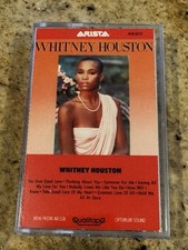 WHITNEY HOUSTON Self Titled Cassette Tape Arista Records C154361, Tested NM