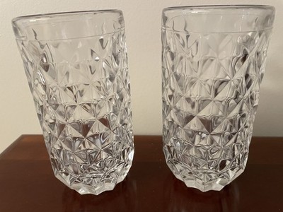 Two Lovely Fostoria Eight Ounce Drinking Glasses priced to sell. 