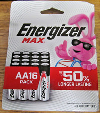 NEW FACTORY SEALED 16 PACK ENERGIZER MAX AA BATTERIES EXP 12/2036 1.5V FREESHIP 0.75 per gallon