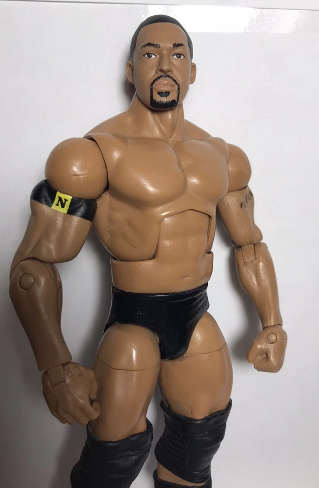 WWE Mattel Elite David Otunga Nexus Custom Fixup Figure Rare HTF WWF NXT *Read - Image 3 of 4