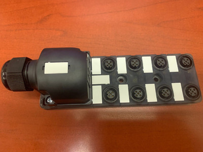 MURR I/O Module Assembly, 8000-88550-0000000, EXACT12, 8XM12, 5-POLE, Screw Term
