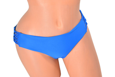 Women s BODY GLOVE Smoothies Blue Loopy Bikini Bottom Size S/P NWOT