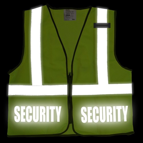 Chaleco de seguridad con diseño reflectante, chaleco de alta visibilidad - Imagen 3 de 12