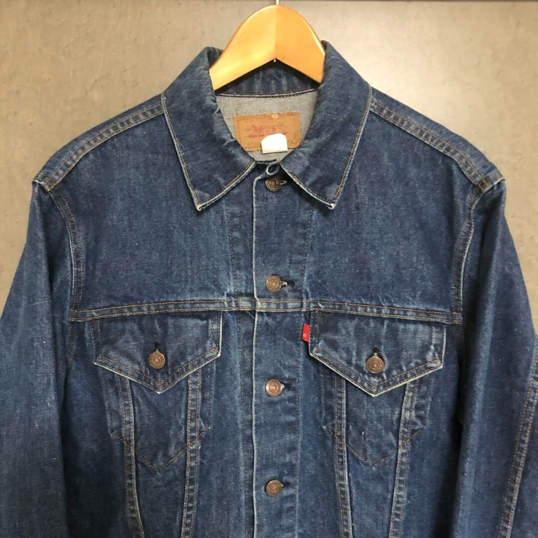 【美品】70507-0419 USA製 00s USA製 Levi'sリーバイス 70507 デニムジャケット 4ポケット