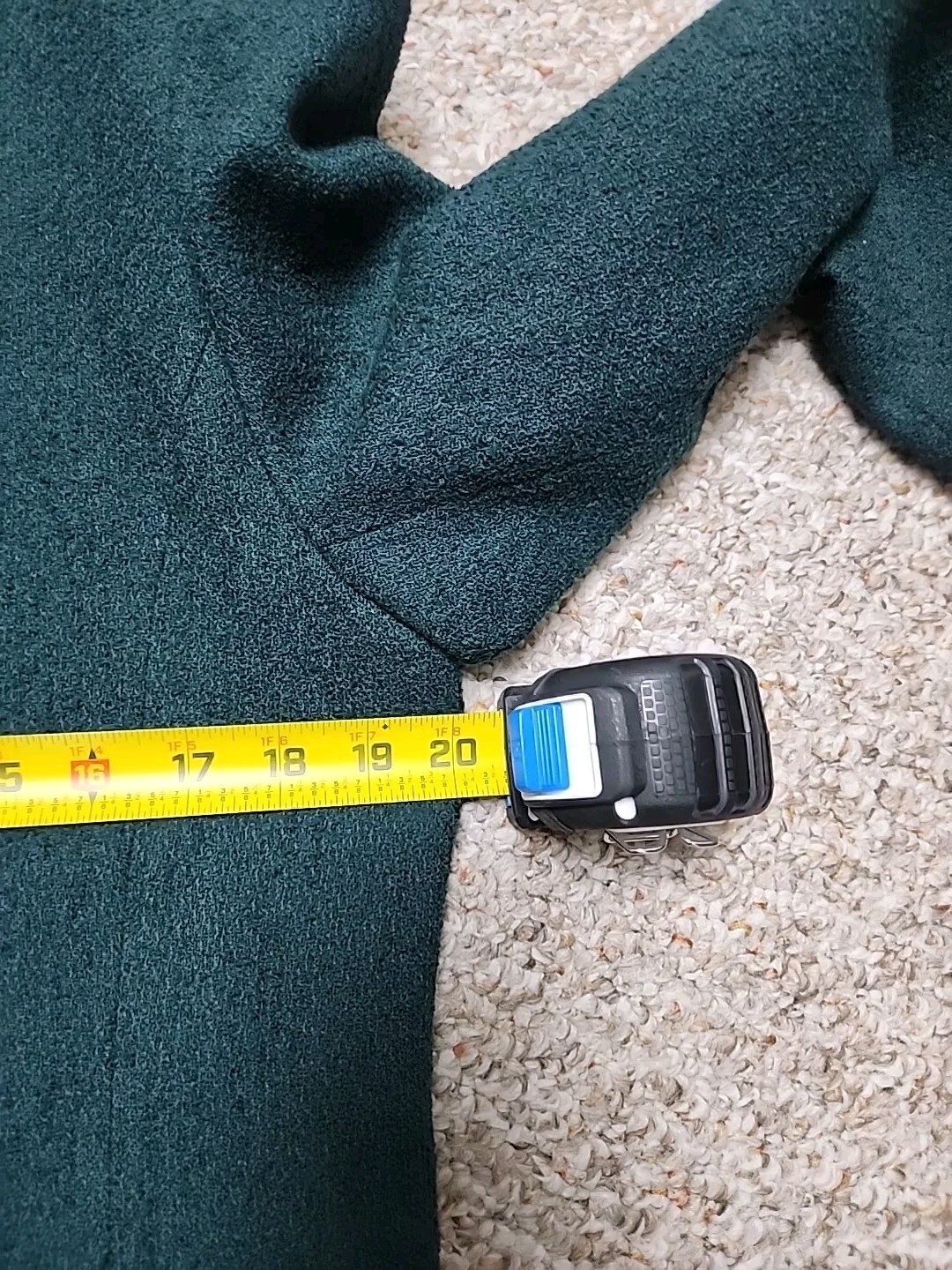 Vtg Pendleton Wool Lined Zip Blazer Jacket Green … - image 14