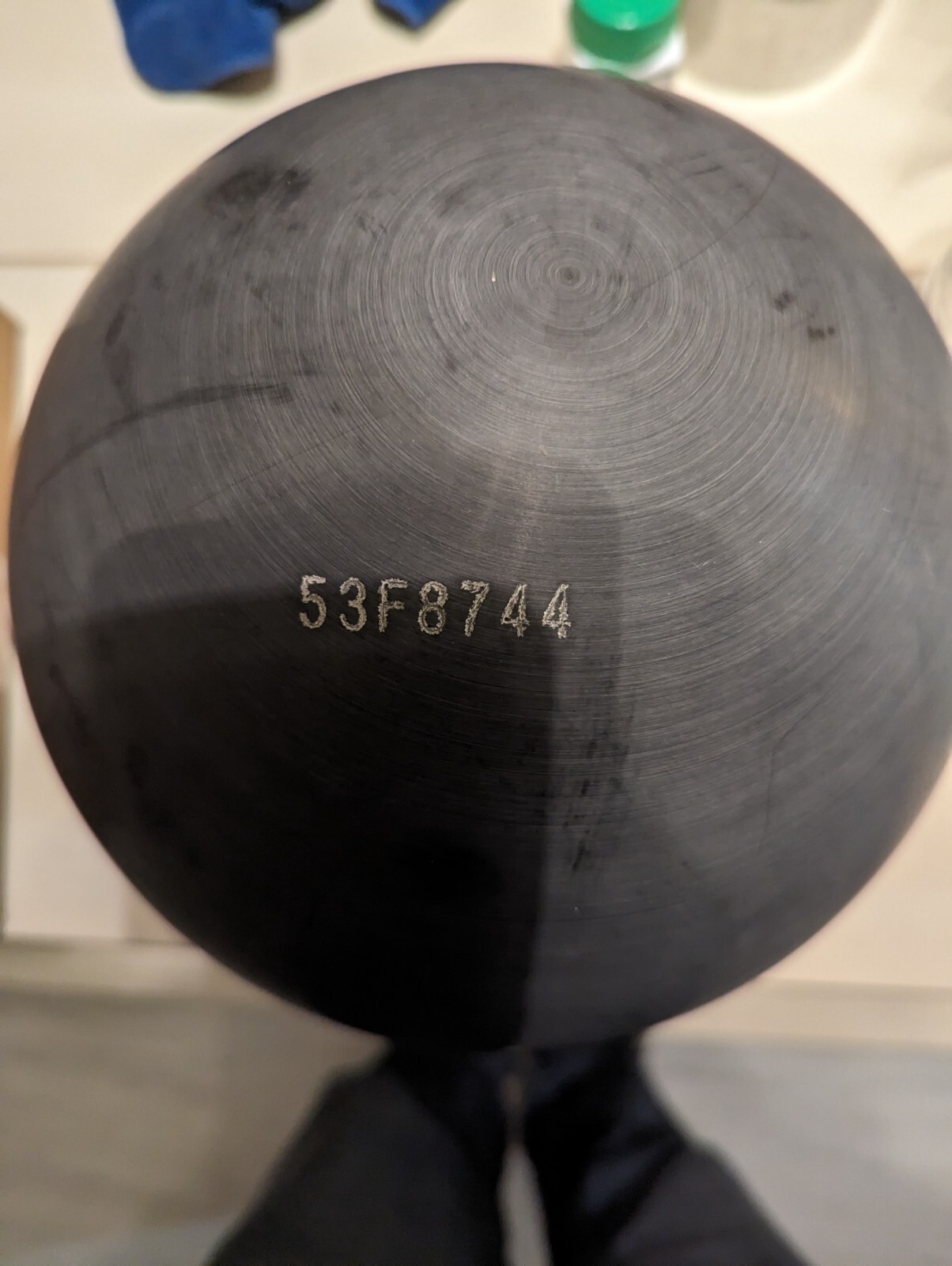 NIB Ebonite Omega LM Bowling Ball *RARE*