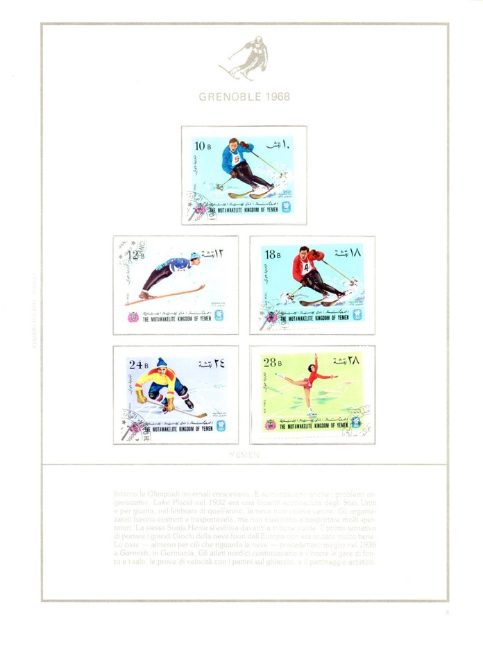 1968 Olympics Olimpiadi Messico Completa Edizione Francobolli per i Collezionist