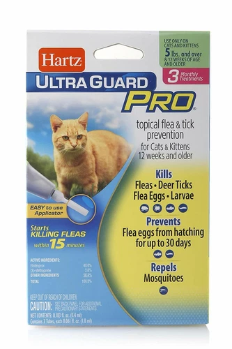 Cat Flea And Tick Prevention Treatment Control Medicine For Cats and Kittens