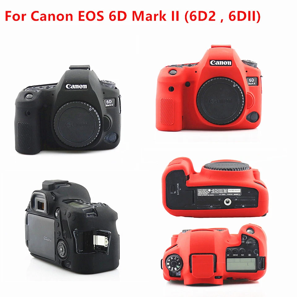 Camera Case for Can&n EOS R5 R6 M50 90D 800D 1300D 5DII 6D2 6DMark II T7i T6 T8i - Image 3 of 4