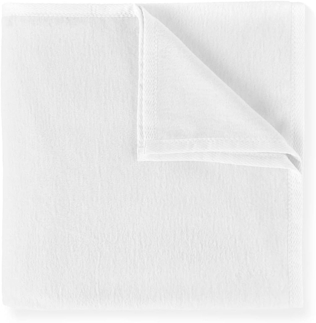 All Seasons Luxury Cotton Blanket &ndash; 100% Long Staple Cozy Cotton Blanket for Sof