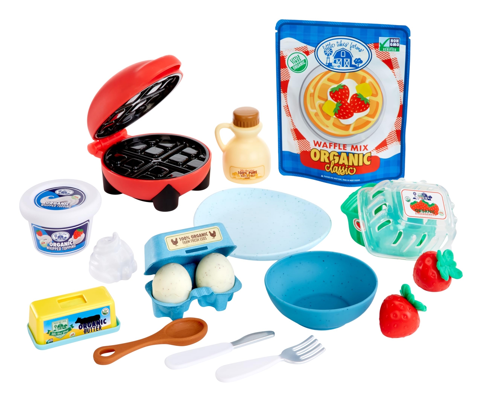 Little Tikes Creative Chefs Waffle Kit - Con Speciale Sabbia da Mescolare Make-I