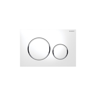 115.882.KJ.1 Actuator Plate for Geberit Sigma20 Dual Flush Plate Chrome-Plated D