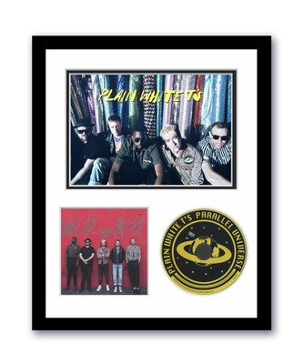 Plain White T's Autographed Signed 11x14 Framed CD Photo Parallel Universe ACOA