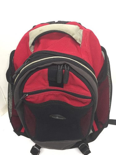 Samsonite Luggage Backpack Laptop Office Bag Black-Red, Padded Straps 700 Series - Picture 6 of 12