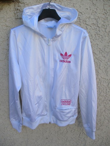 Veste à capuche ADIDAS CHILE 62 blanc 