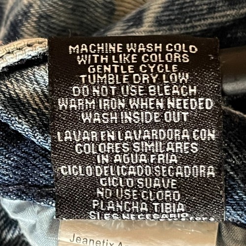 California Republic Trestles Supply Co. Jeans Boys Size 12 Distressed Moto Denim - Picture 6 of 7
