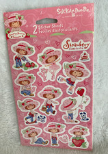 New VTG 2004 American Greetings Stickety Doo Da Strawberry Shortcake Stickers