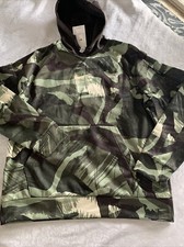 New With Tags Men  s Medium Nike Therma Fit Camo Pullover Sweatshirt DQ6949