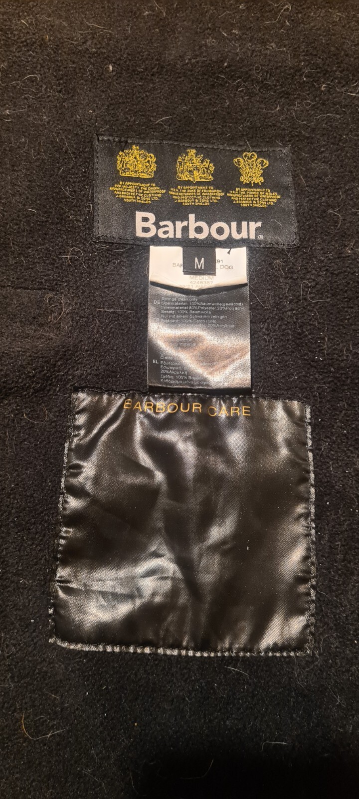 BARBOUR INTERNATIONAL WAX DOG COAT Size Medium Navy RRP £49.95 eBay