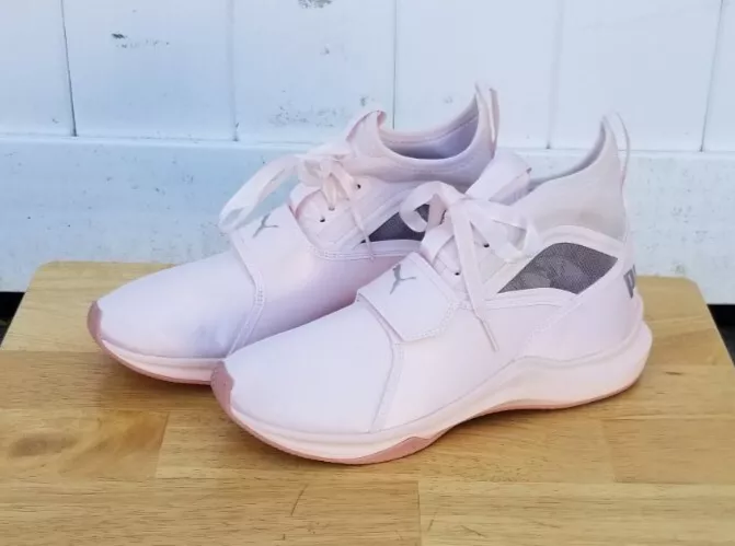 New Woman`s Puma Phenom Satin EP Shoes Pink Size 10 | eBay