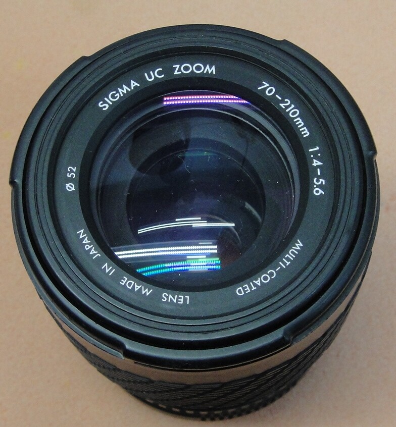 Sigma UC Zoom 70-210mm 1:4-5.6 Lens For Canon AE-1 Made IN