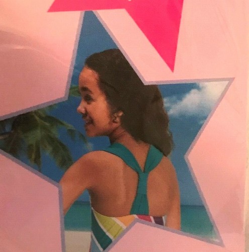 NIP Girls' Swimsuit Size 6-6X-Fully Lined, One Piece, Multi Color-UPF 50+ - Picture 4 of 4