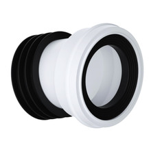 Viva Toilet pan connector 14 degree rigid for use with 4"(110mm) pipe PP0001/A