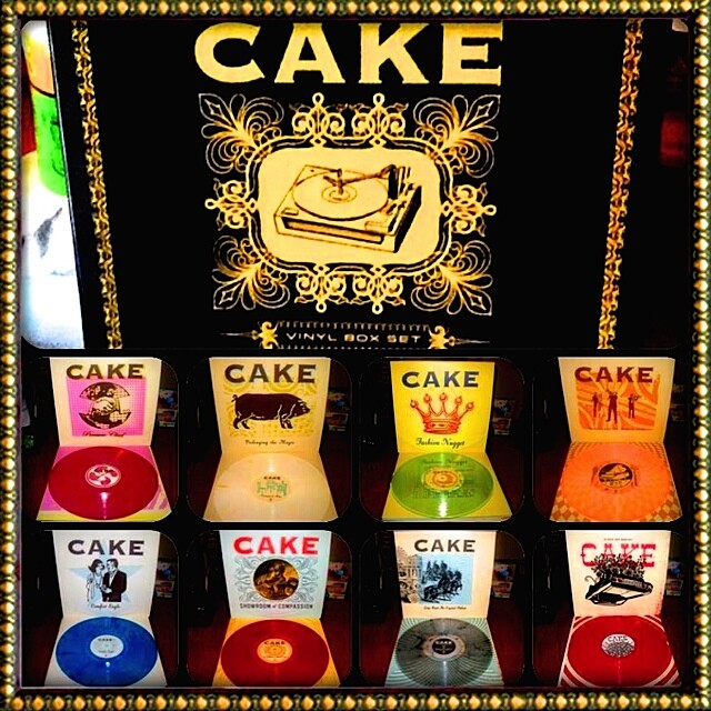 Cake – Vinyl Box Set 2014 RSD Cake Color 175g 8 LP - MINT- Made in