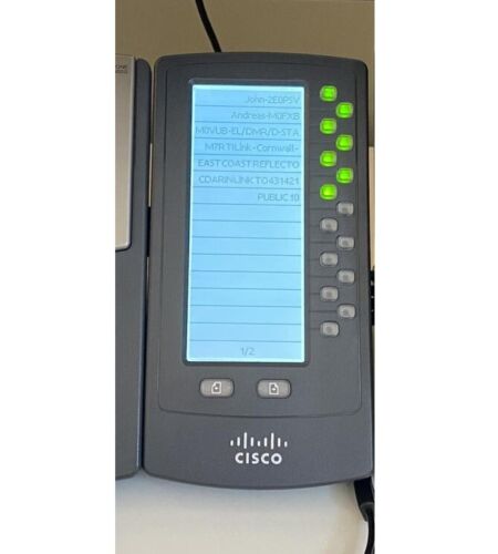 Cisco SPA500DS, DIGITAL "DS" Expansion Console, réfurbished, Speed Dial Sidecar - Picture 3 of 9