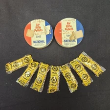Vintage Daisy BB Packs of 152 Golden Bullseye And National Air Riffle Pellets