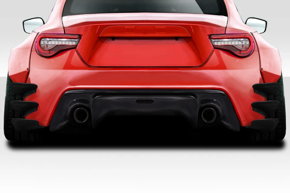 For 2013-2020 FR-S Toyota 86 Subaru BRZ Duraflex GT500 V3 Rear Bumper Canards - Foto 2 de 4
