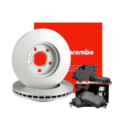 BREMBO BRAKE SET FRONT BRAKE DISCS Ø 280 mm + coverings for Kia Carens 3 2.0 CVVT