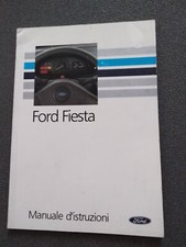 FORD  FIESTA  LIBRETTO USO  MANUTENZIONE  ORIG. ITALIANO EDIZION 01.1991   (204)