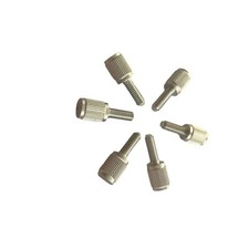 6pcs M6 Thumb Screw 16mm Knurled Thumb Screw Hand Tighten Screws for Telescope