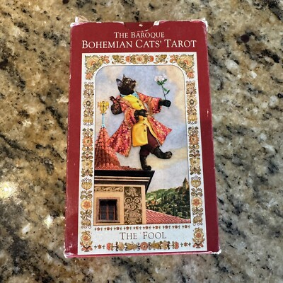 タロットカードThe Baroque Bohemian Cats' Tarot Baroque Bohemian Cats' Tarot MINI Deck – BabaBarock, Baba Store