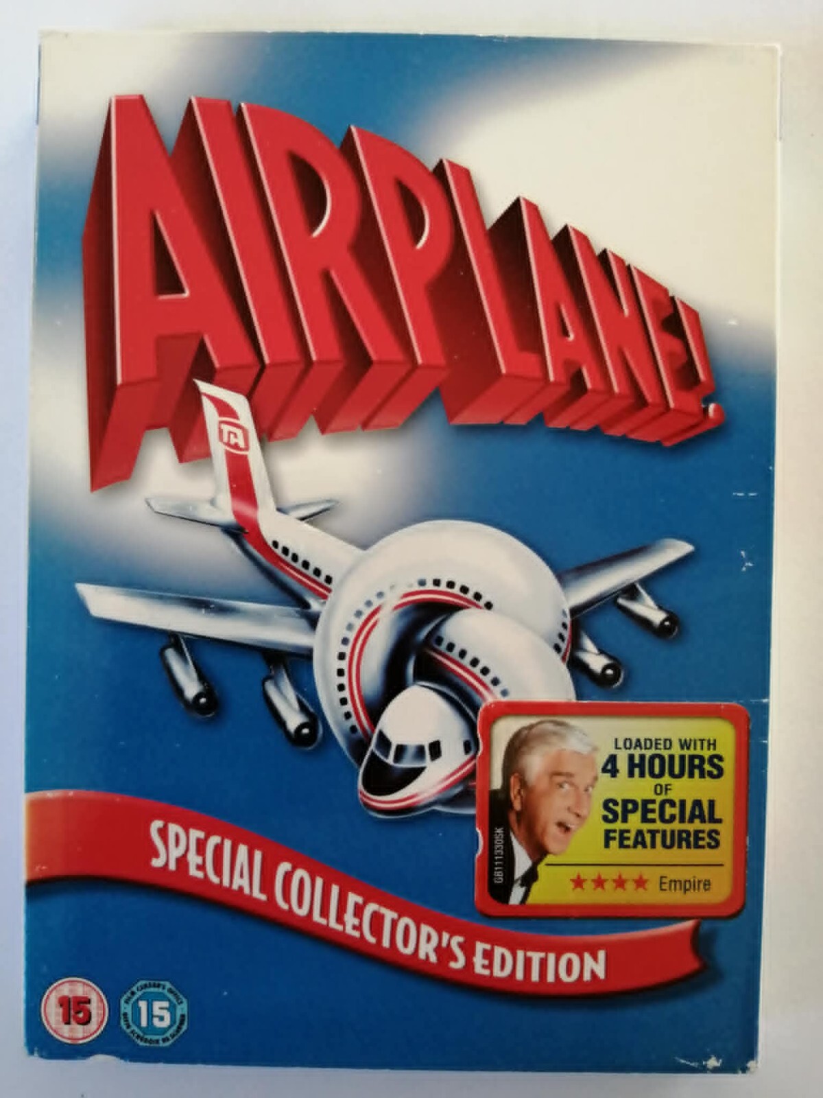 DVD Airplane! Movie. Film. Robert Hays. Julie Hagerty.  Free UK Post