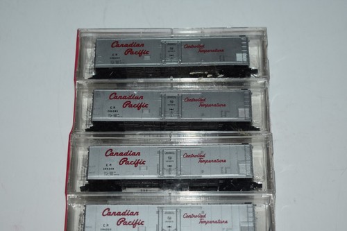 N Scale Kadee 69032 Set of 6 Canadian Pacific 51' Mechanical Reefer C38645 - Picture 4 of 5