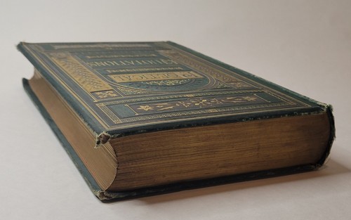 Antique 1880 Poetical Quotations RARE 13,600 Quotes Gold Gilding 500+ Authors - Picture 4 of 21