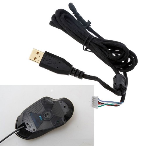 2m Replacement Durable PVC USB Mouse Cable Mouse Lines for G402 Mouse - Afbeelding 2 van 8