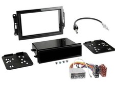 Kit installazione radio 2 DIN adatto per Chrysler 300C 2004-2007 LX mascherina nero