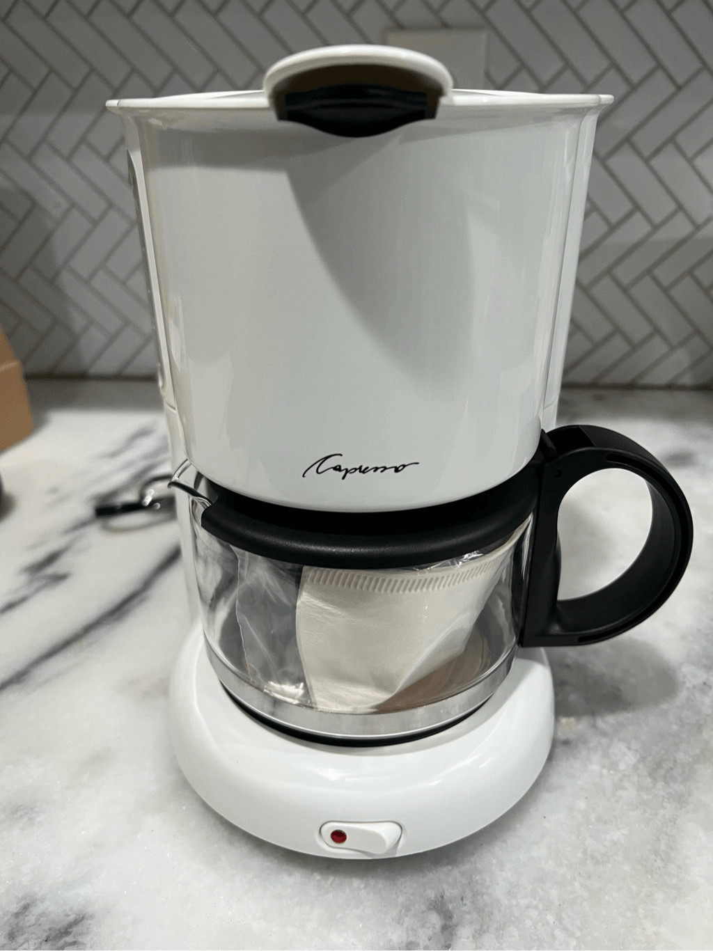 White 120v 750w Compact Drip Brewer