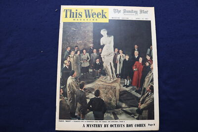 1951 APRIL 22 THIS WEEK MAGAZINE - MITZI GAYNOR ARTICLE AND PHOTO - E 22926