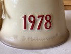 M.J. Hummel Bas Relief 1978 First Edition Annual Bell — photo 4