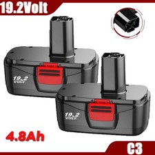 2X for Craftsman 19.2Volt Battery C3 DieHard 130279005 11375 11376 130279003 4.8