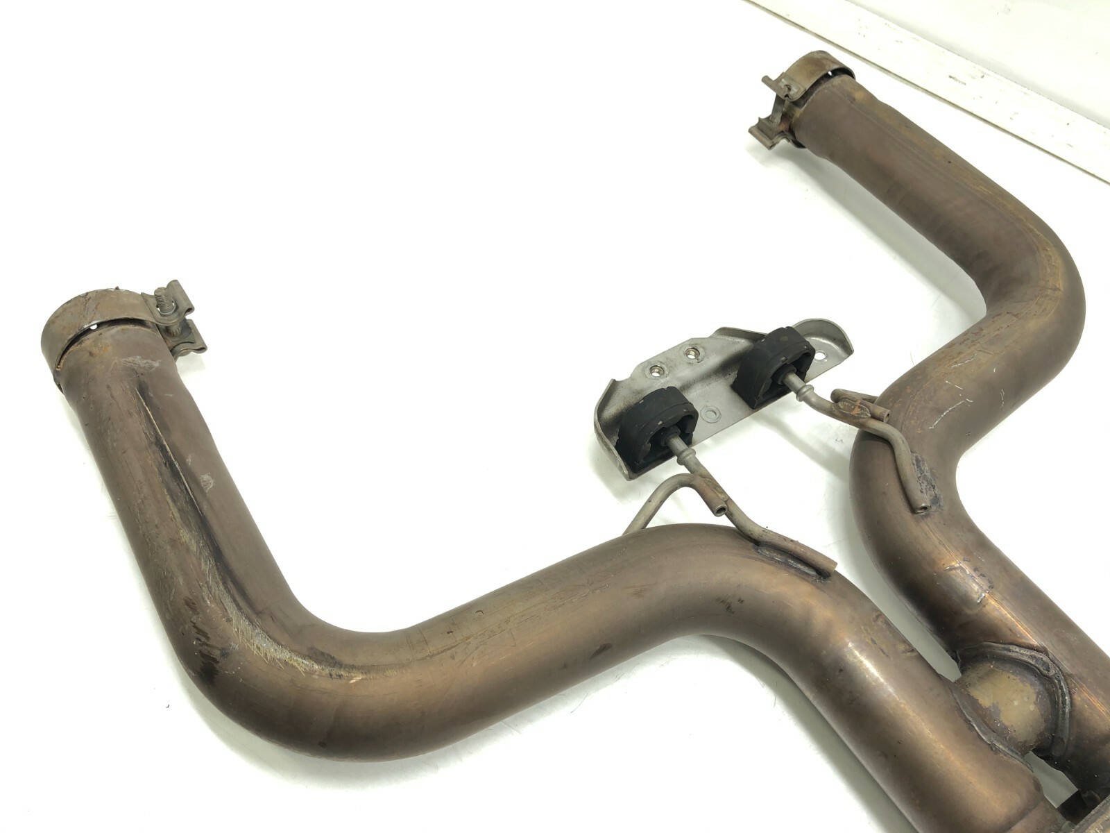2014-2019 MASERATI GHIBLI S 3.0L EXHAUST RESONATOR Y PIPE OEM 43K.