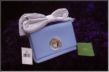KATE SPADE Newbury Lane Sally Blue Hydrangea Leather Crossbody Brand New w/ Tags