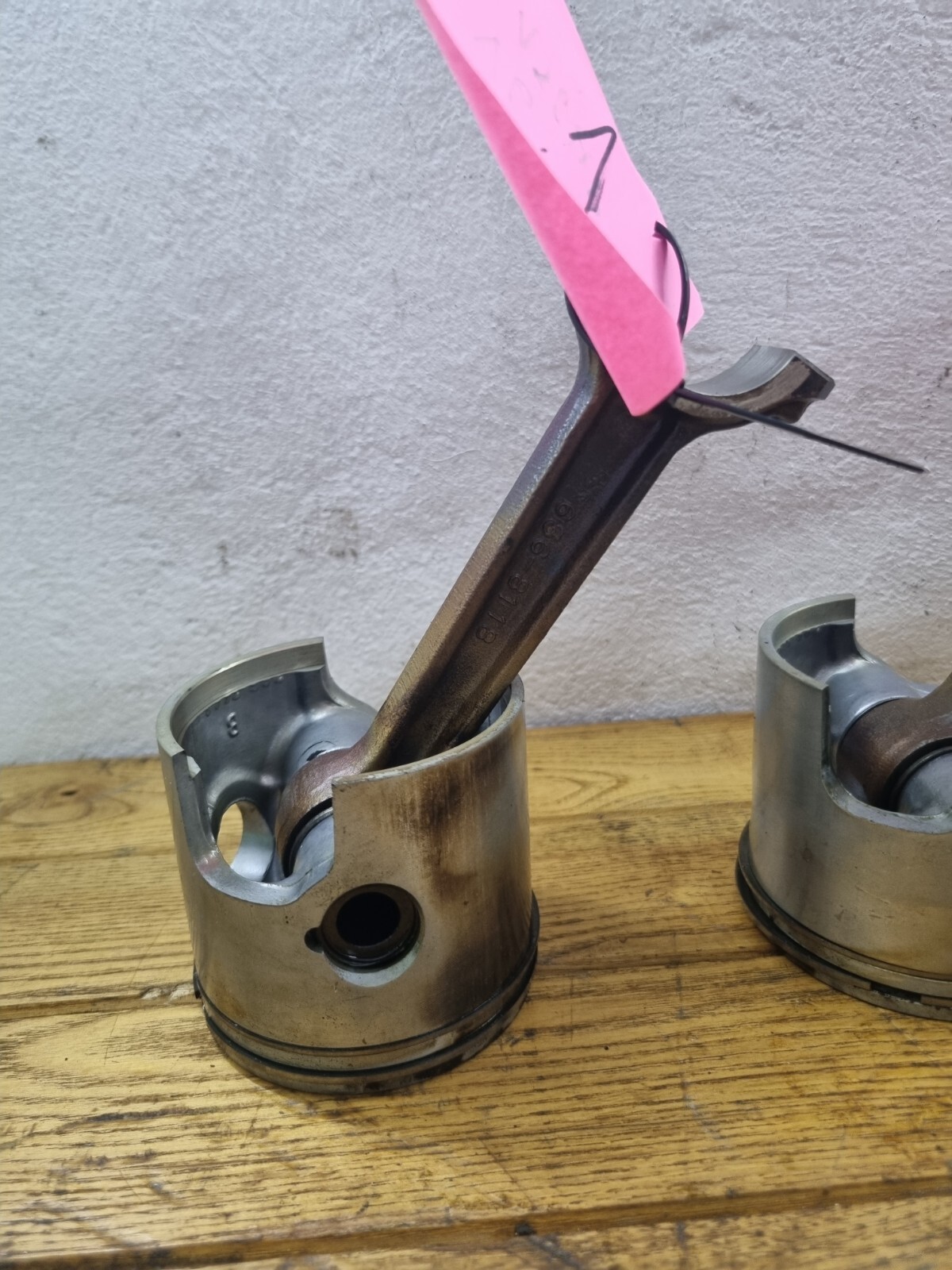 4pcs Mariner 150 HP 2 Stroke V6 Piston And Connecting Rod 6368118